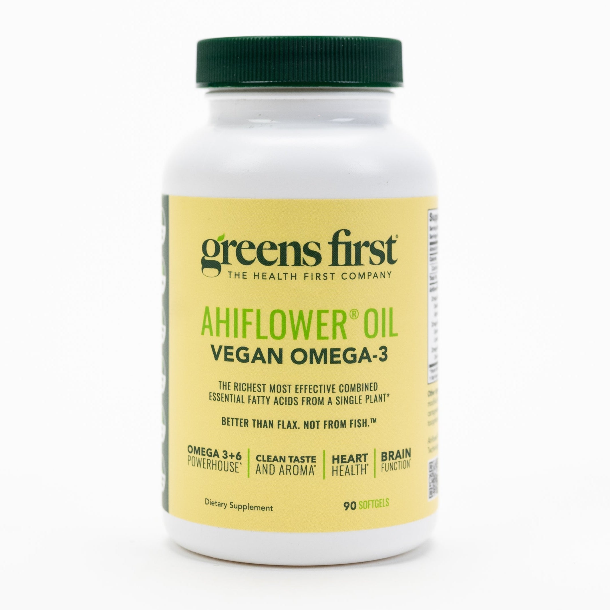 Ahiflower Oil Capsules Front