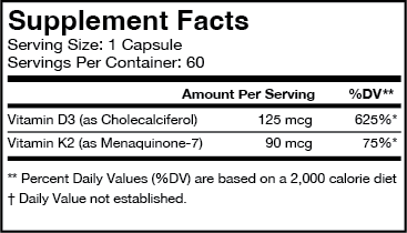 Vitamins D3 K2 SFP