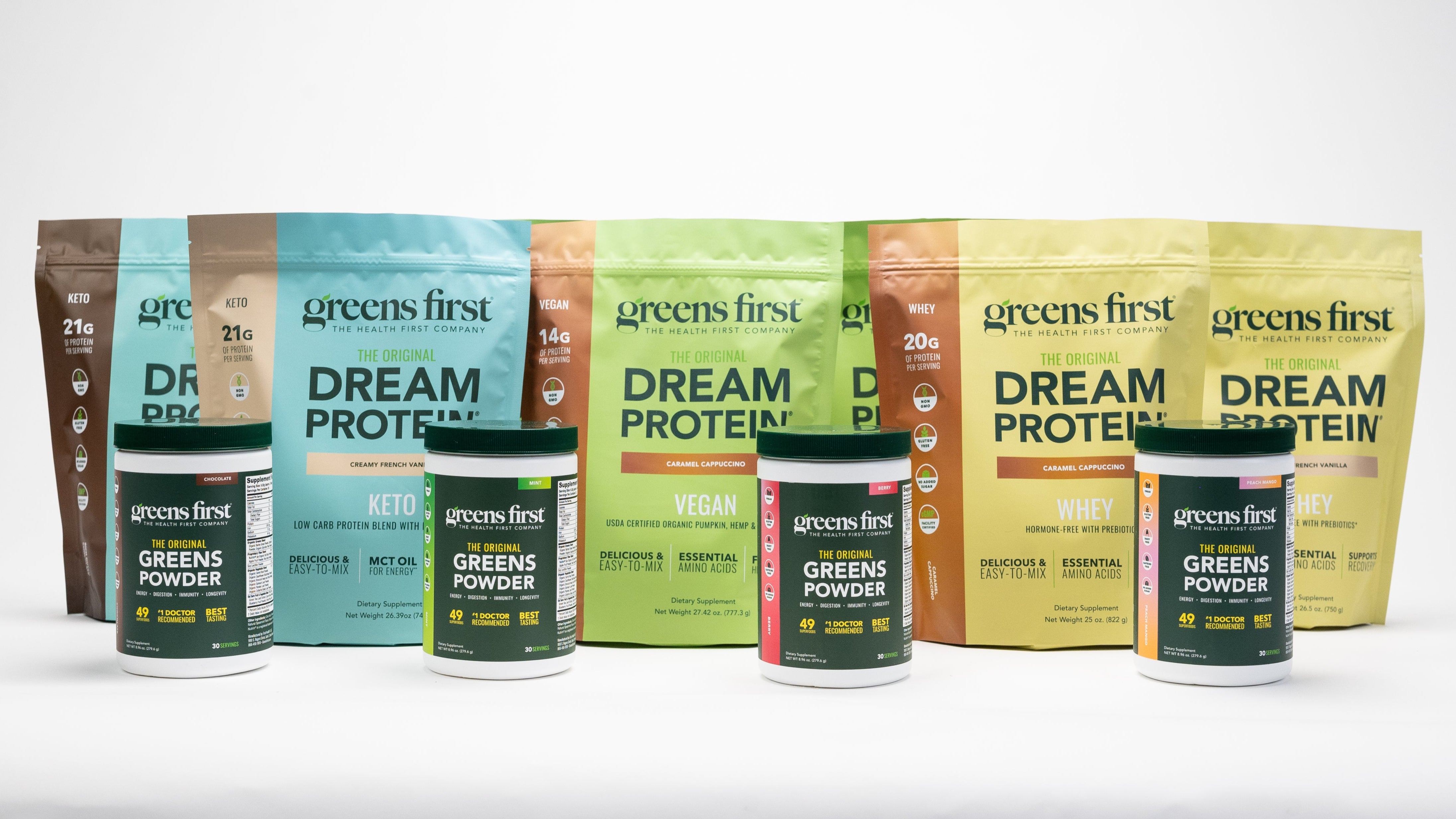 Dream Protein Greens Powders 30 Servings Group 77