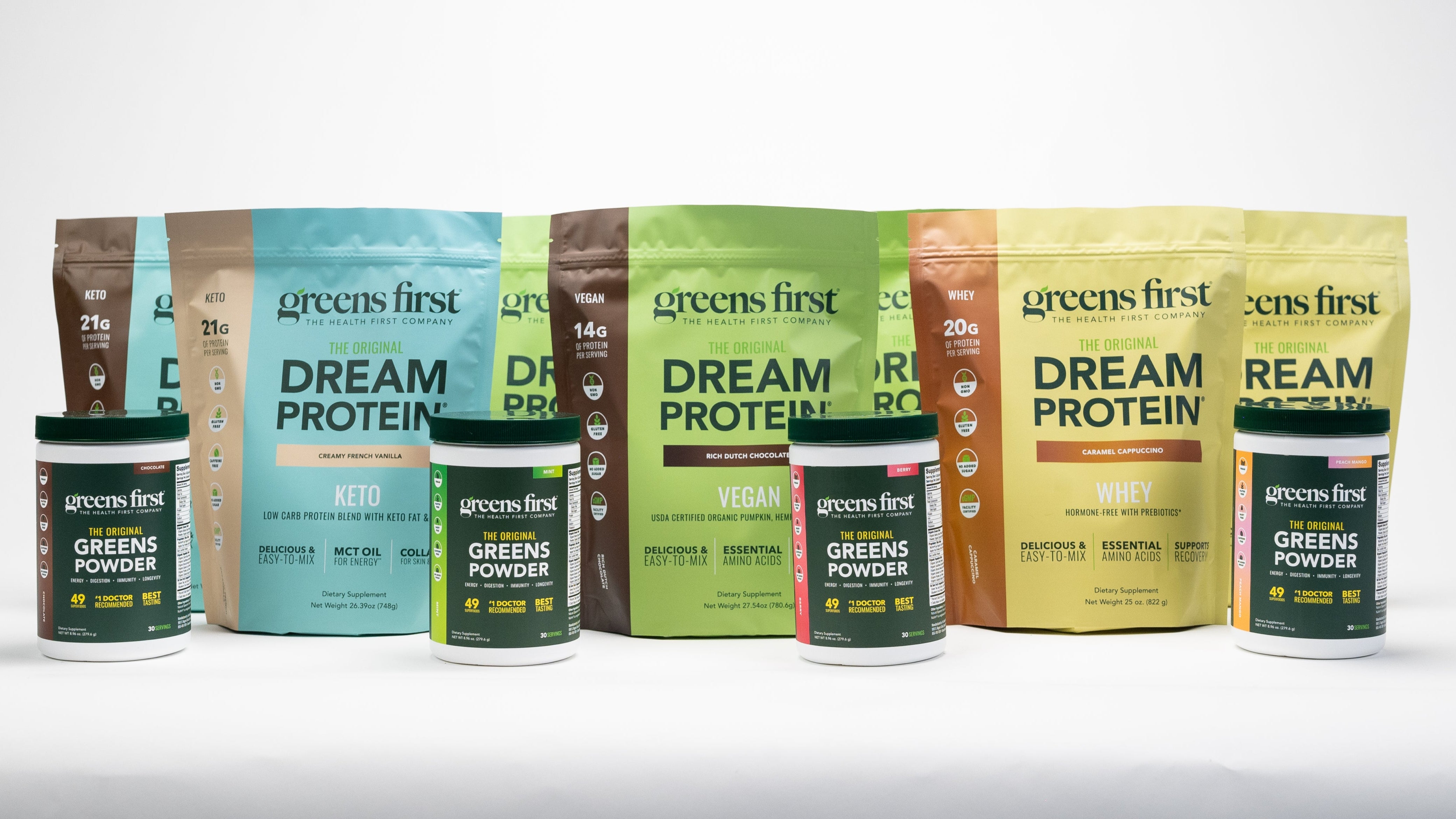 Dream Protein Greens Powders 30 Servings Group 78