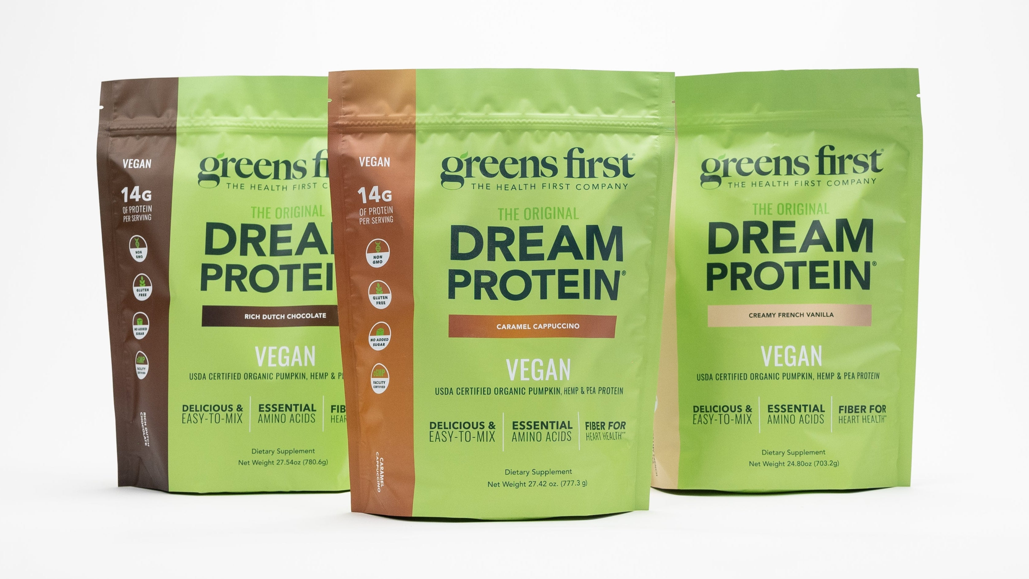 Dream Protein VEGAN All Flavors Group