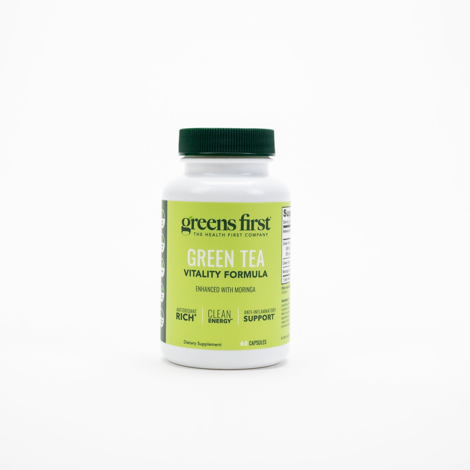 Green Tea Vitality Formula Front