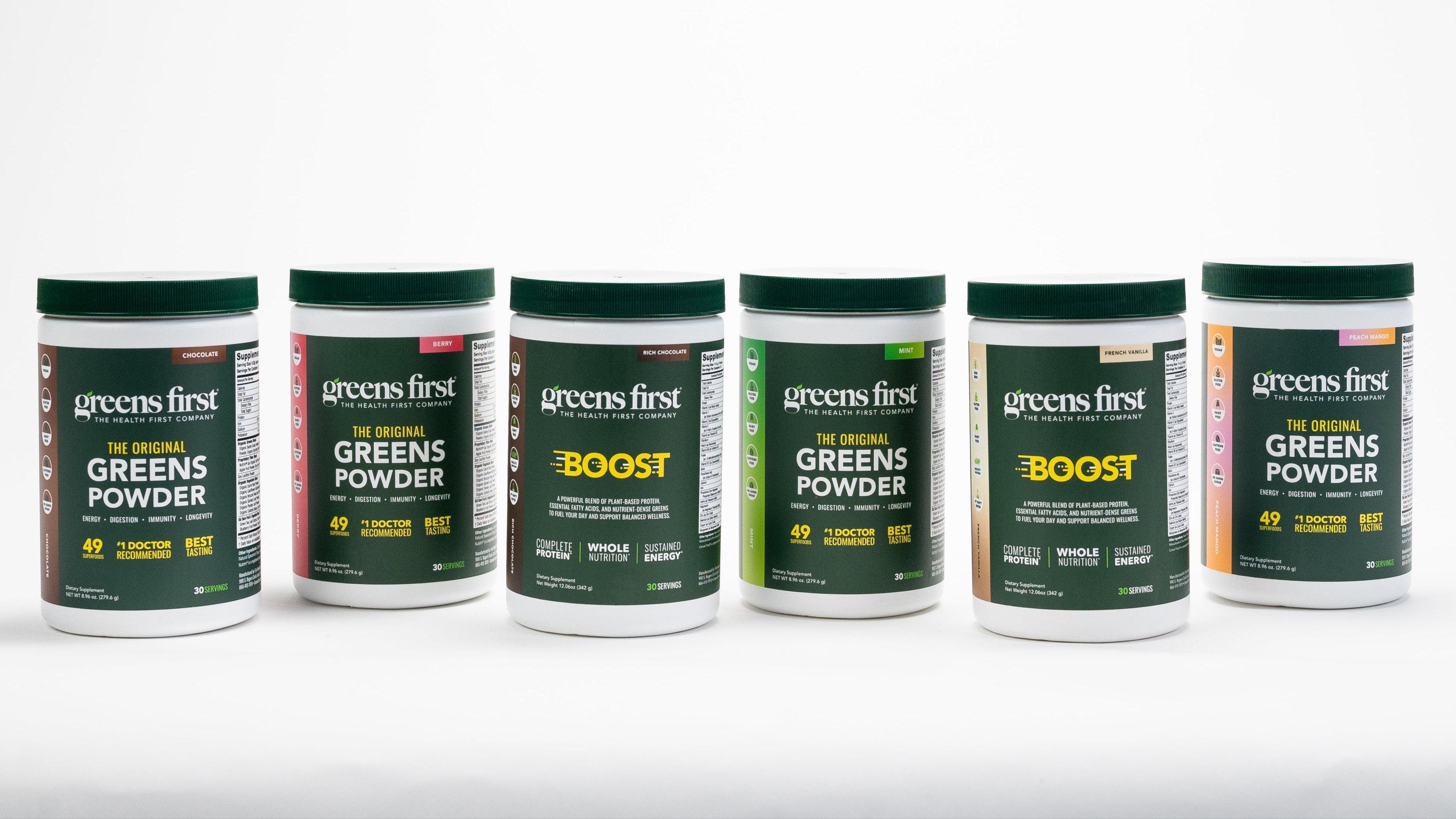 Greens First Powder 30 Servings All Flavors Boost Group