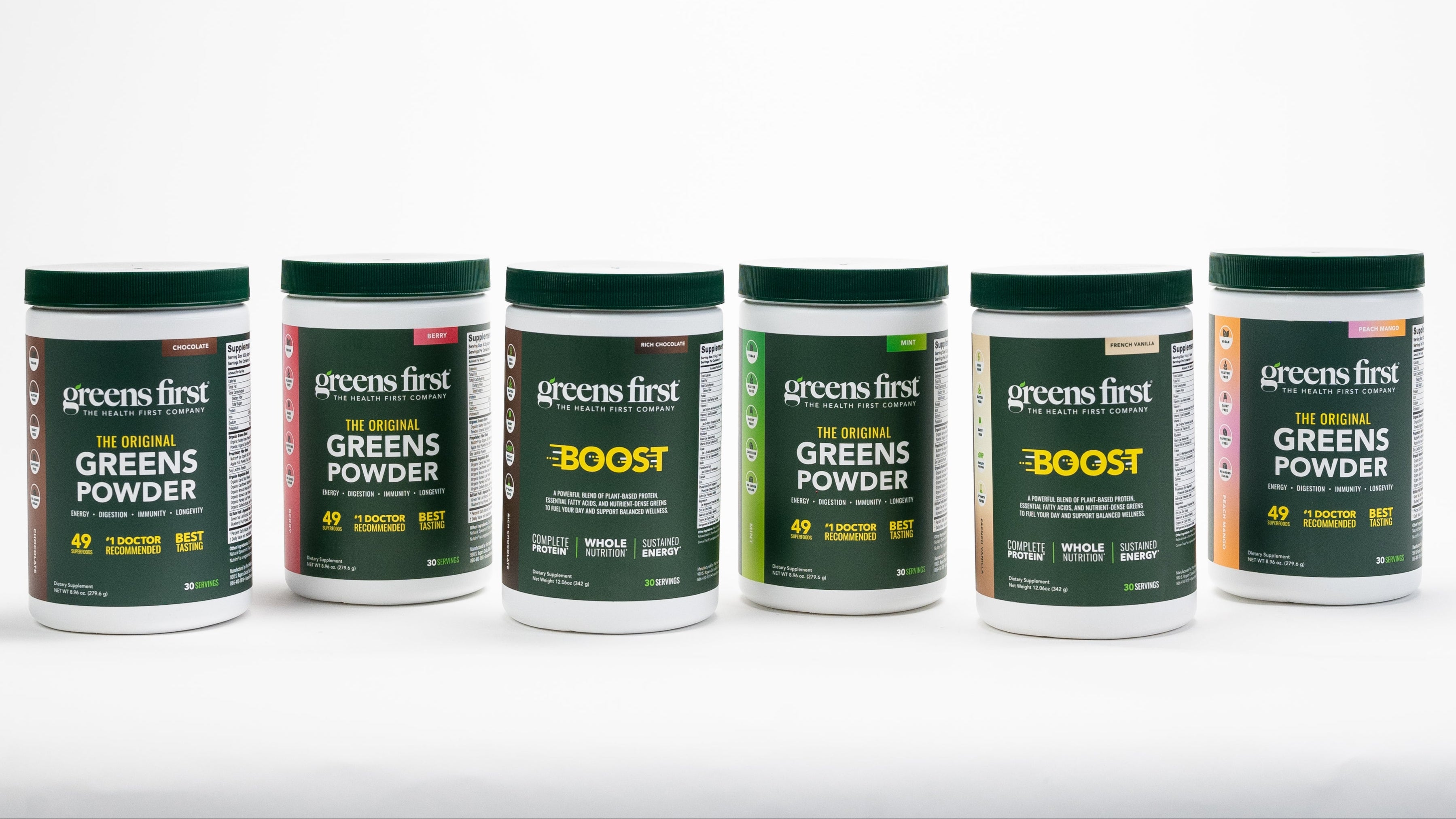 Greens First Powder Boost All Flavors Group 89