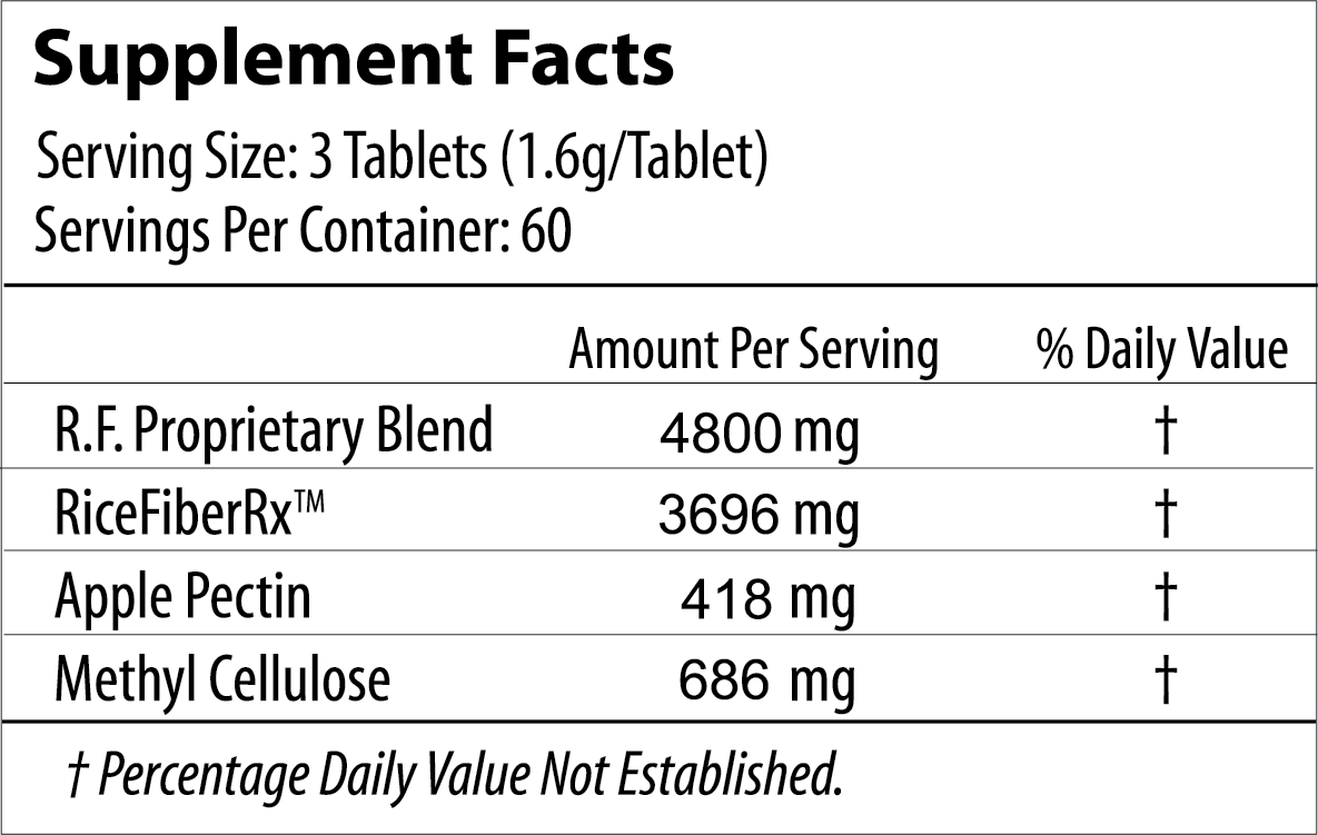 Rice Fiber First Capsules SFP