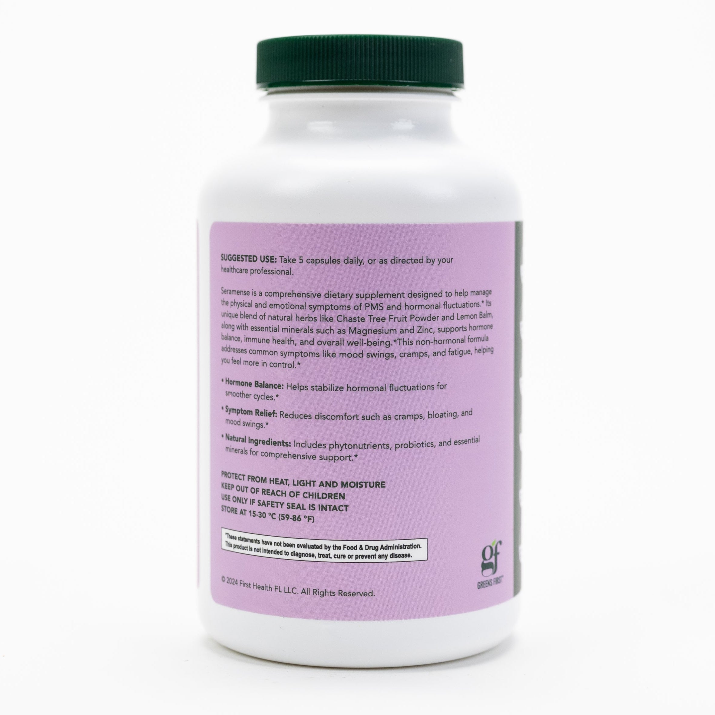SeraMense Capsules Back