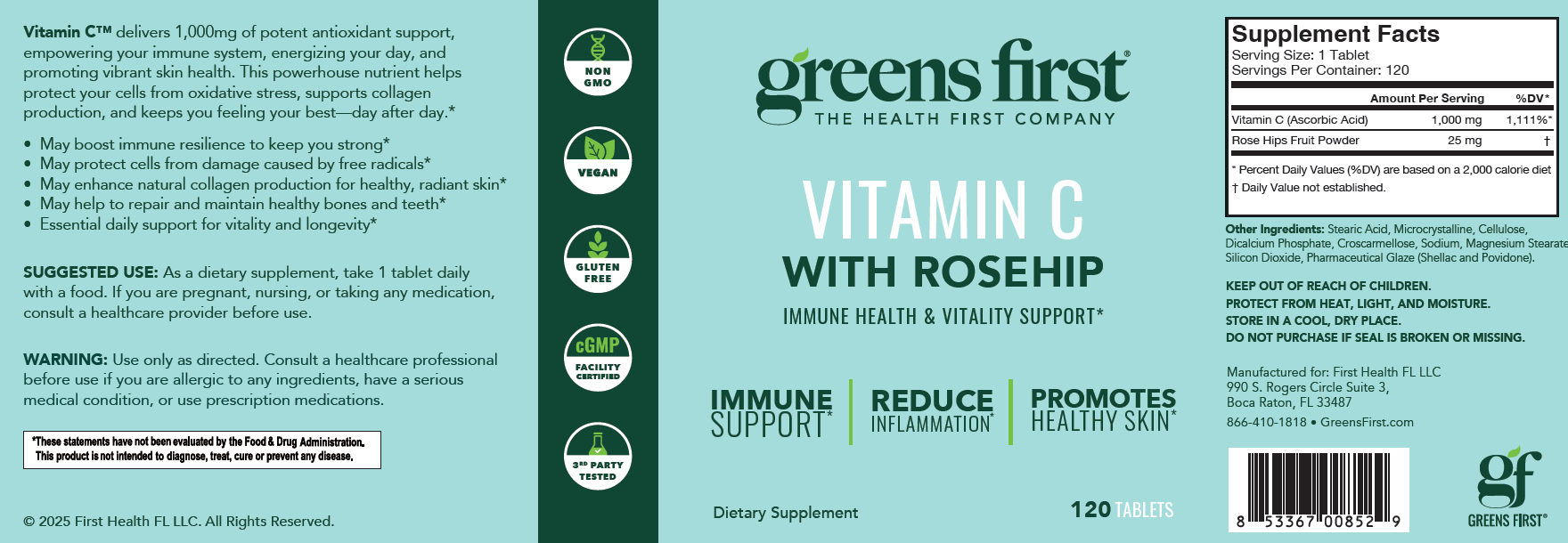 Vitamin C with Rose Hips
