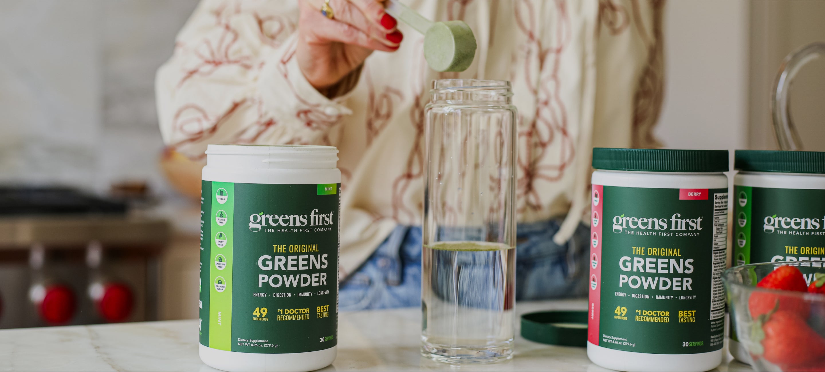 Hero Banner Greens Powder