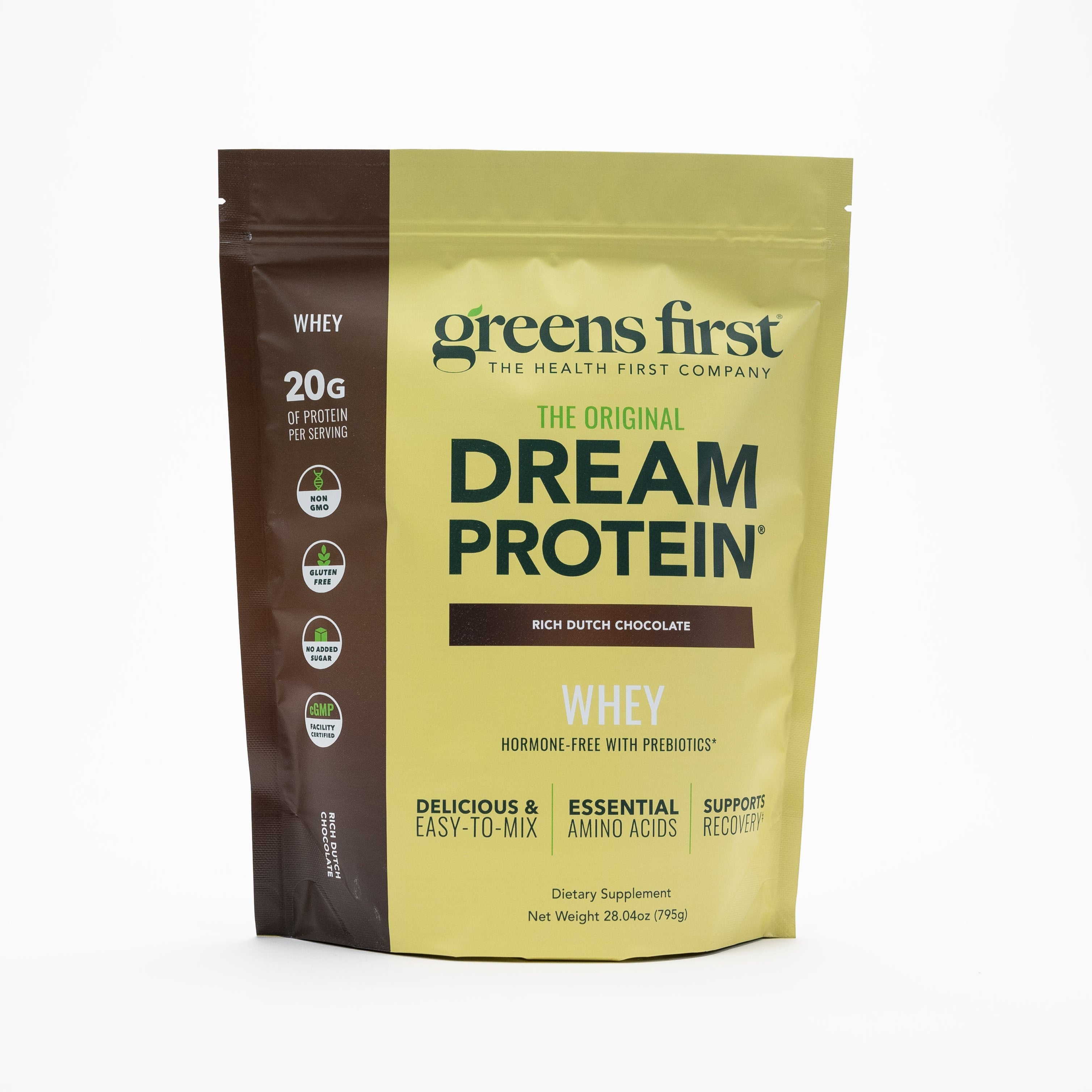 Dream Protein WHEY Rich Dutch Chocolate Front