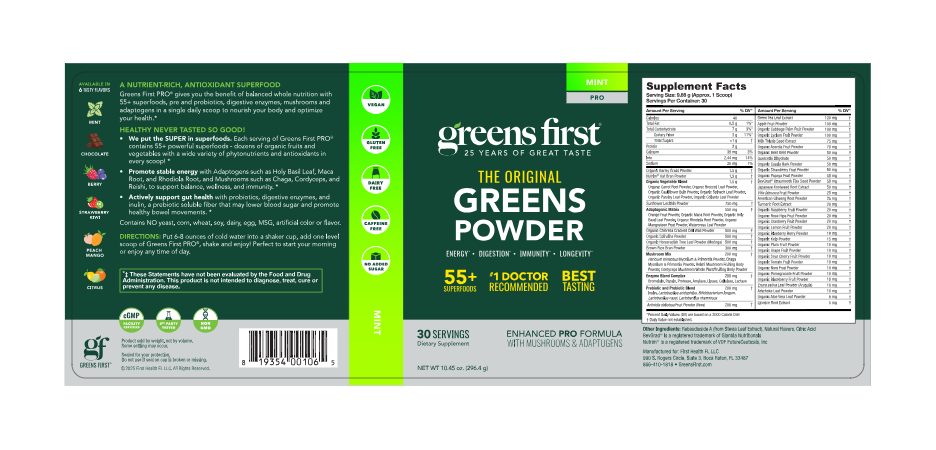 Greens First PRO Powder